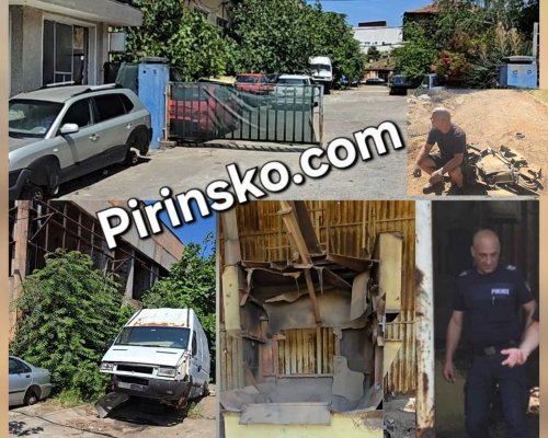 На вниманието на РИОСВ, РДНСК и ОДМВР: Сигнал за незаконна автоморга и постройки в Сандански